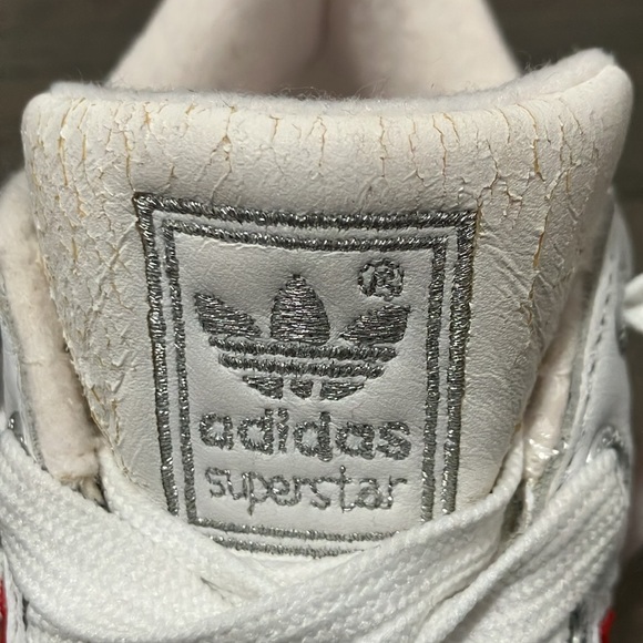 Y2K Vintage adidas Superstar Sneakers Size 6 - Picture 9 of 10